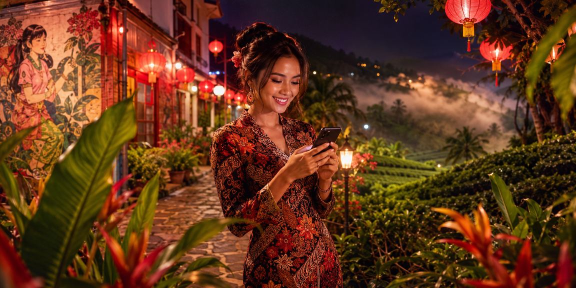 Pengguna di Pulau Pinang mengakses kasino dalam talian mtown88 dengan selamat melalui telefon